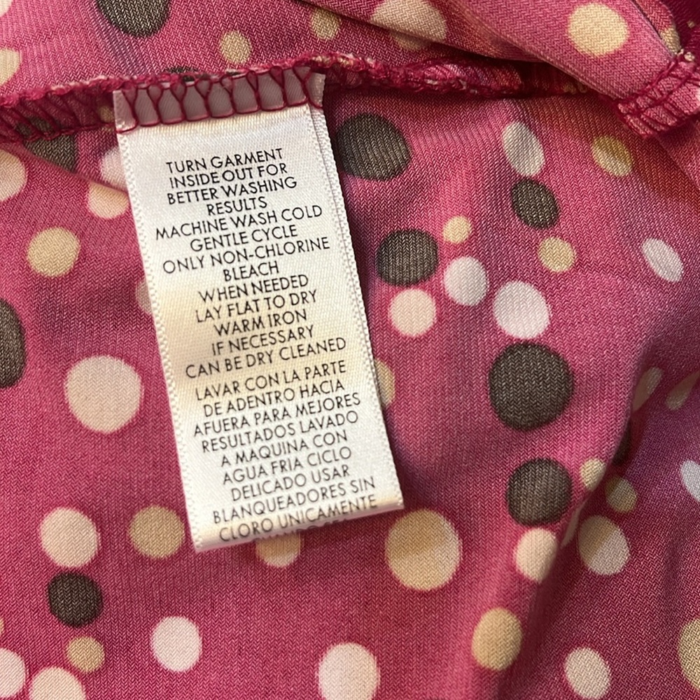 Nine West Raspberry Top, Size S, Good Condition. - image 6